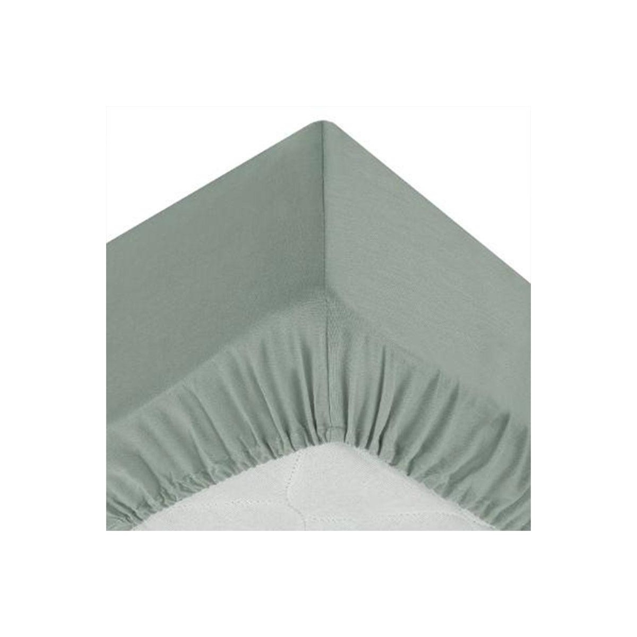 ATMOSPHERA Drap housse  intérieur  160x200cm céladon