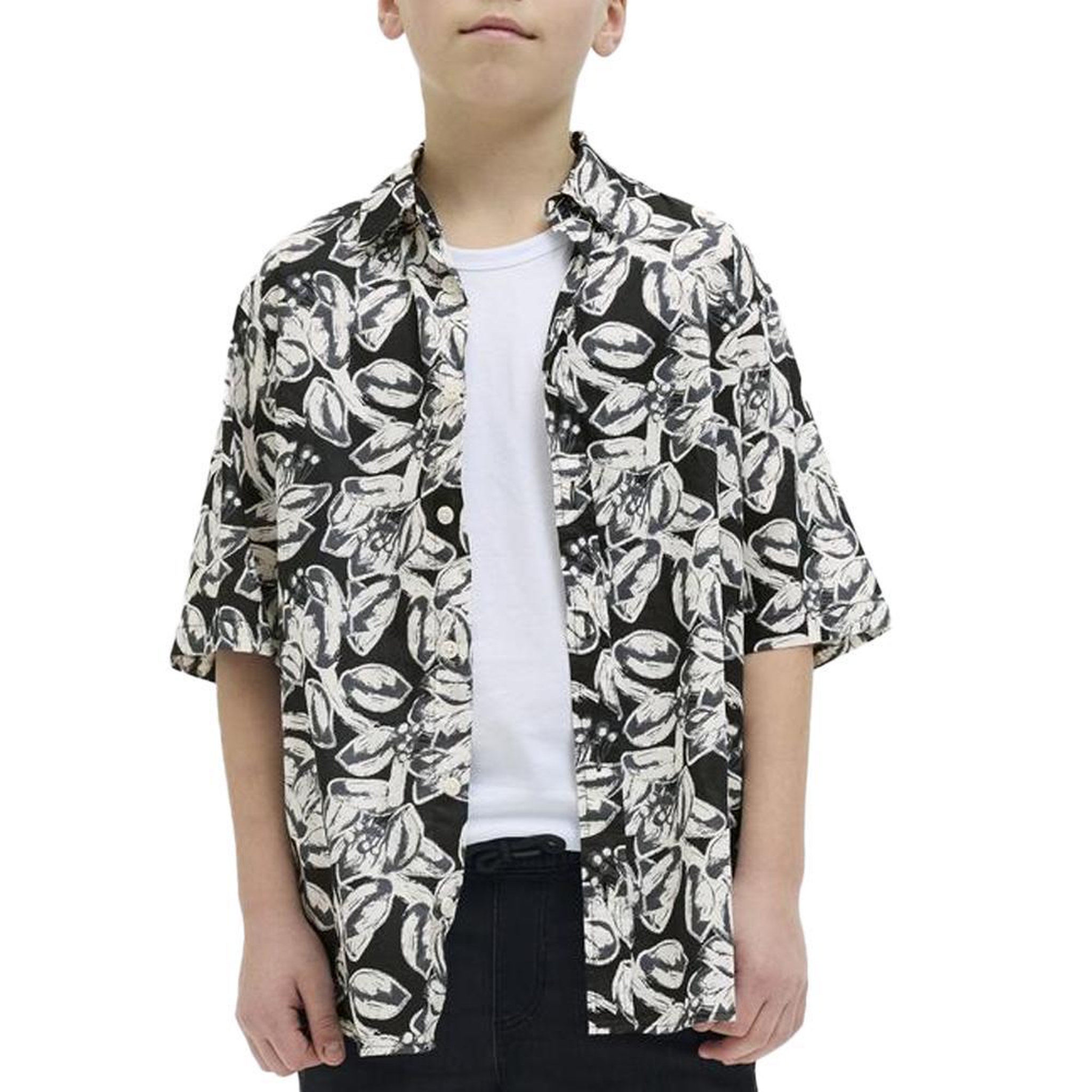 Jack & Jones Chemise Noir Garçon Jack & Jones Joshua. Coloris disponibles : Noir