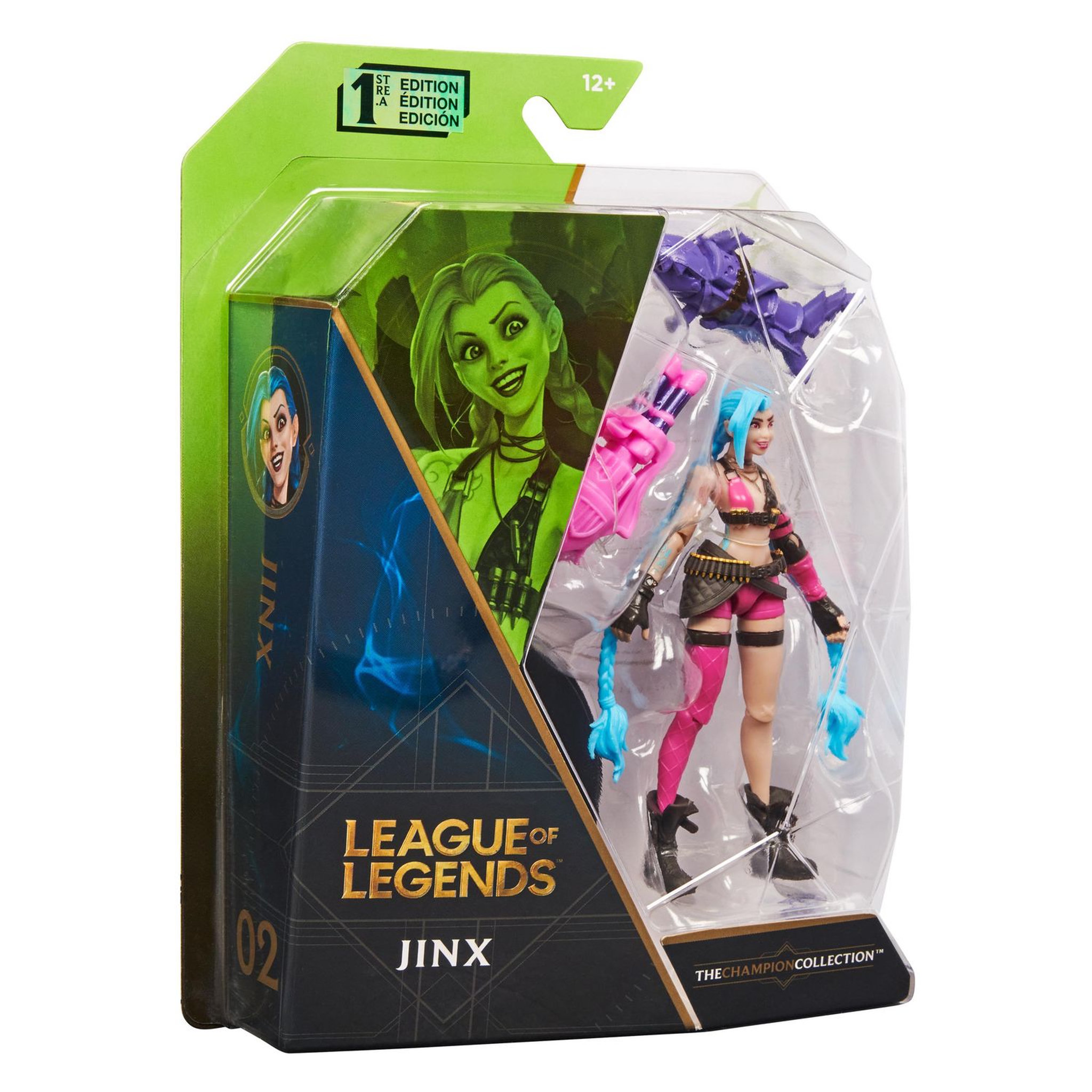 Voir la diapositive 2 : SPIN MASTER Figurine 10 cm - Jinx - League of Legends