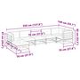 Voir la diapositive 6 : VIDAXL Salon de jardin 7 pcs avec coussins bois de pin impregne