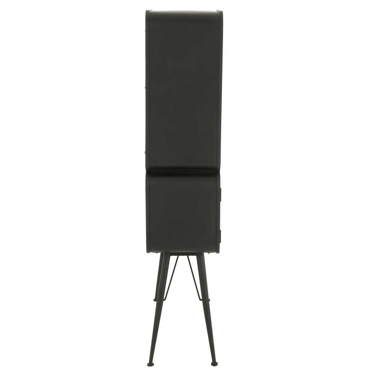 Paris Prix Étagère 2 Portes  Courchevel  160cm Noir