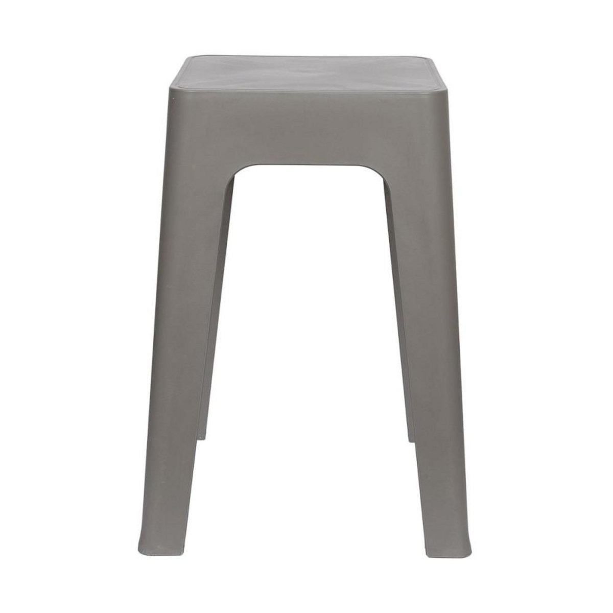 The Home Deco Factory Tabouret empilable coloris gris