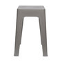 Voir la diapositive 3 : The Home Deco Factory Tabouret empilable coloris gris