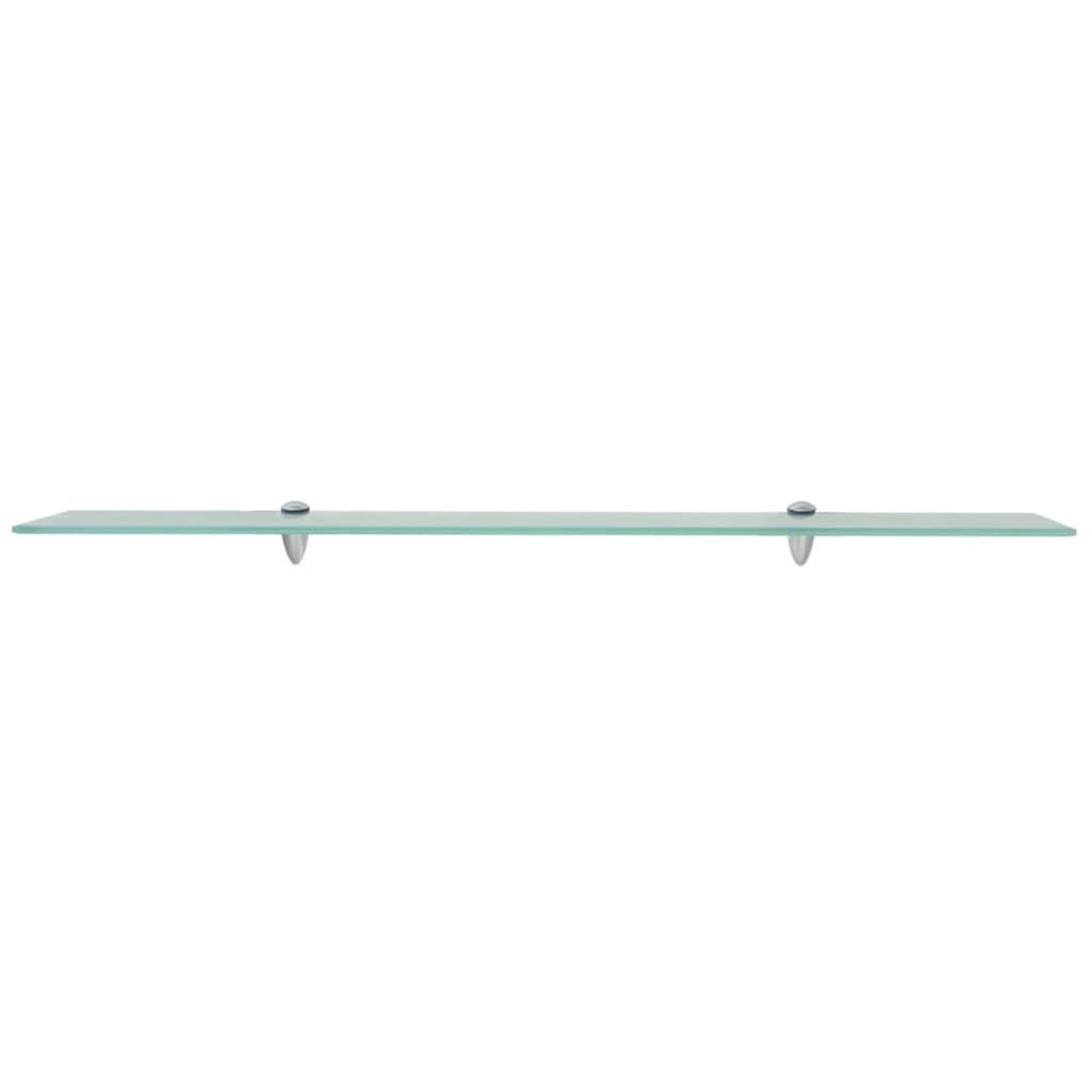 Voir la diapositive 3 : VIDAXL Etageres murales 2 pcs verre 100 x 20 cm 8 mm