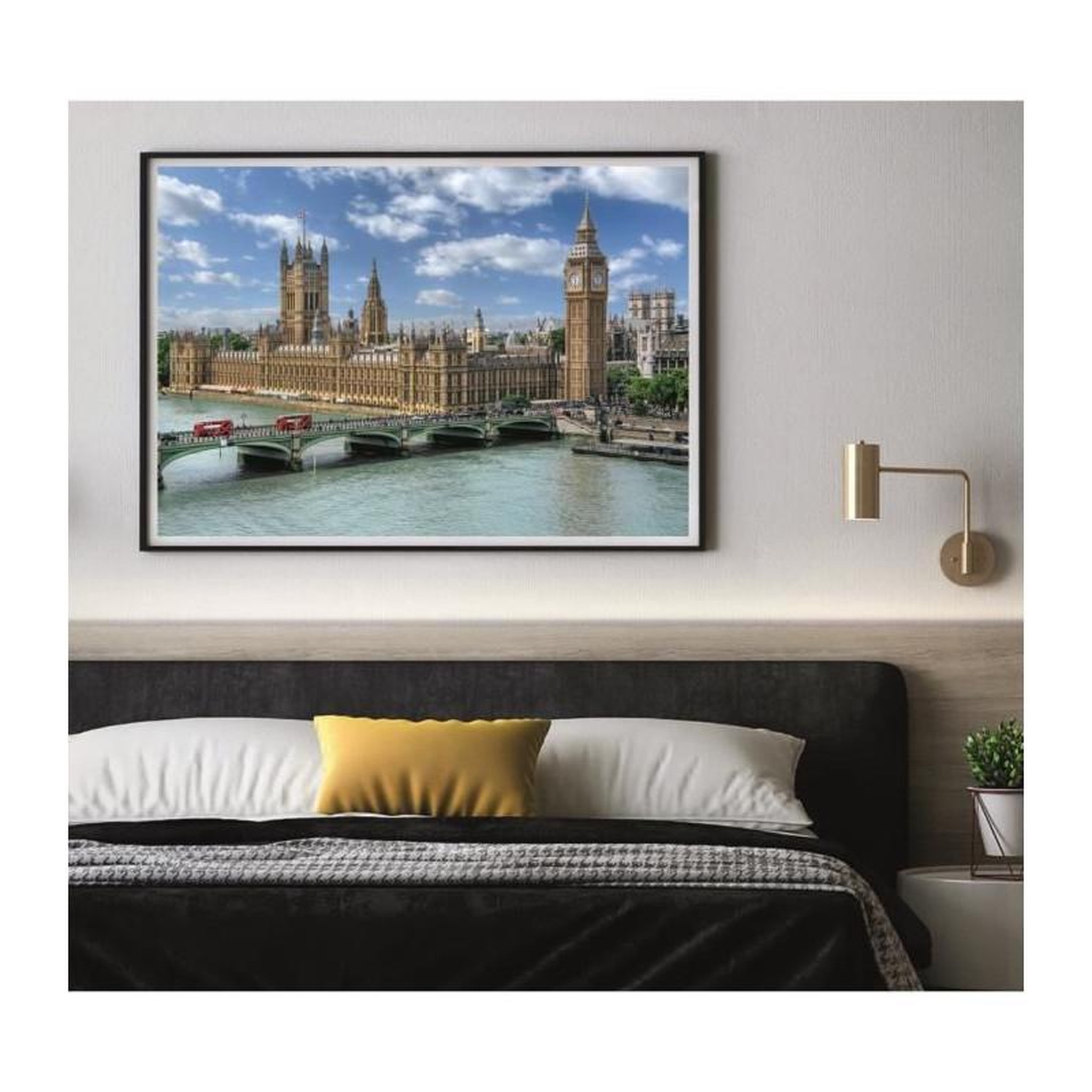 Voir la diapositive 3 : CLEMENTONI Puzzle 3000 pièces The Houses of Parliament – Clementoni – Adulte – Grand format – Puzzle de qualité