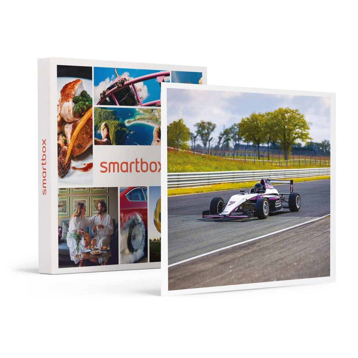 Smartbox Stage de pilotage monoplace : 28 tours sur le circuit de Fontenay-le-Comte en Formule 4 Tatuus - Coffret Cadeau Sport & Aventure