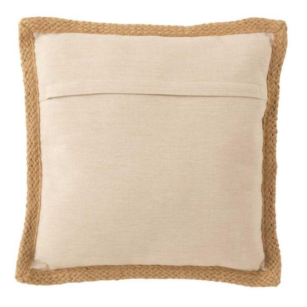 Paris Prix Coussin Déco Imprimé  Garden  49x49cm Naturel