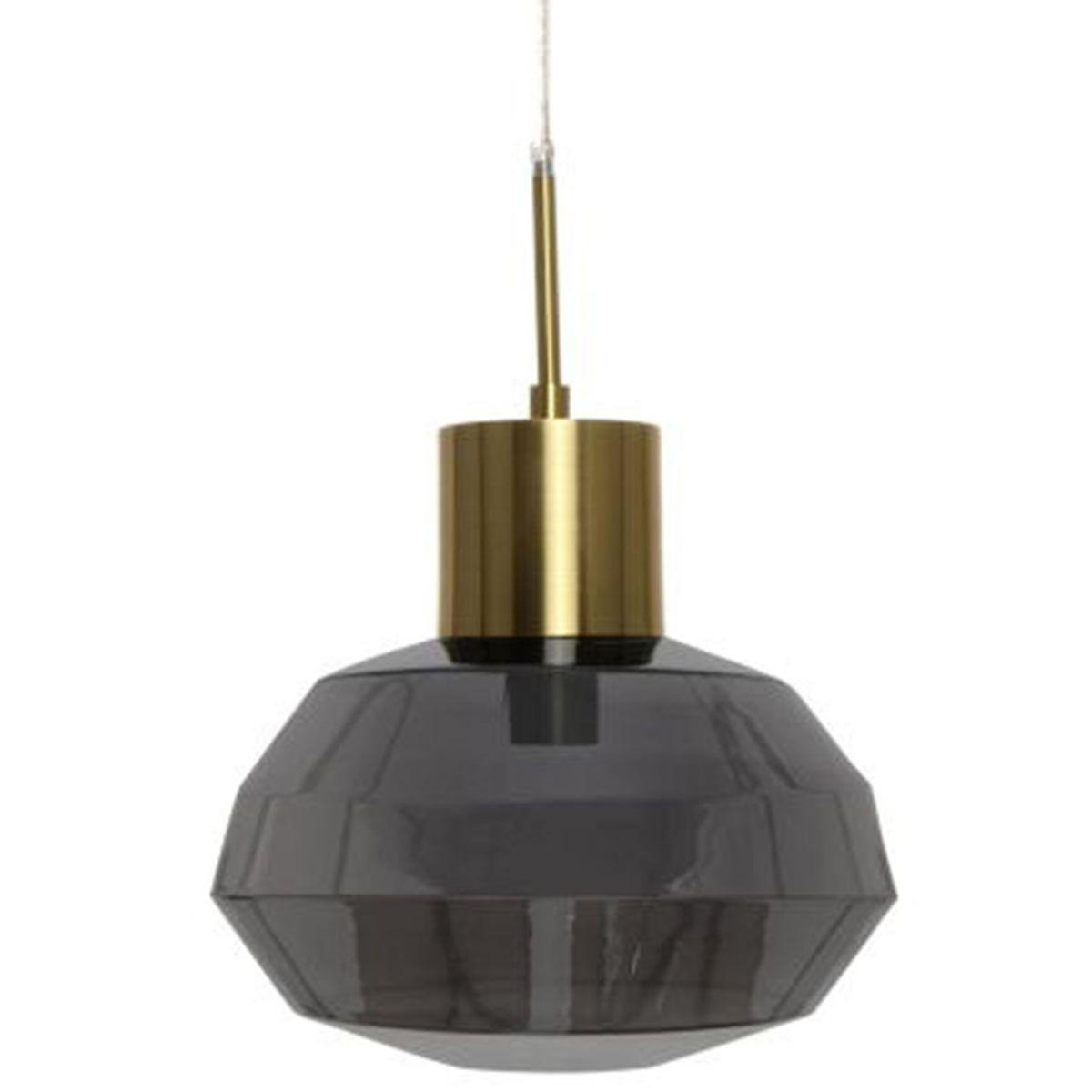 Paris Prix Lampe Suspension Design  Vince  32cm Gris