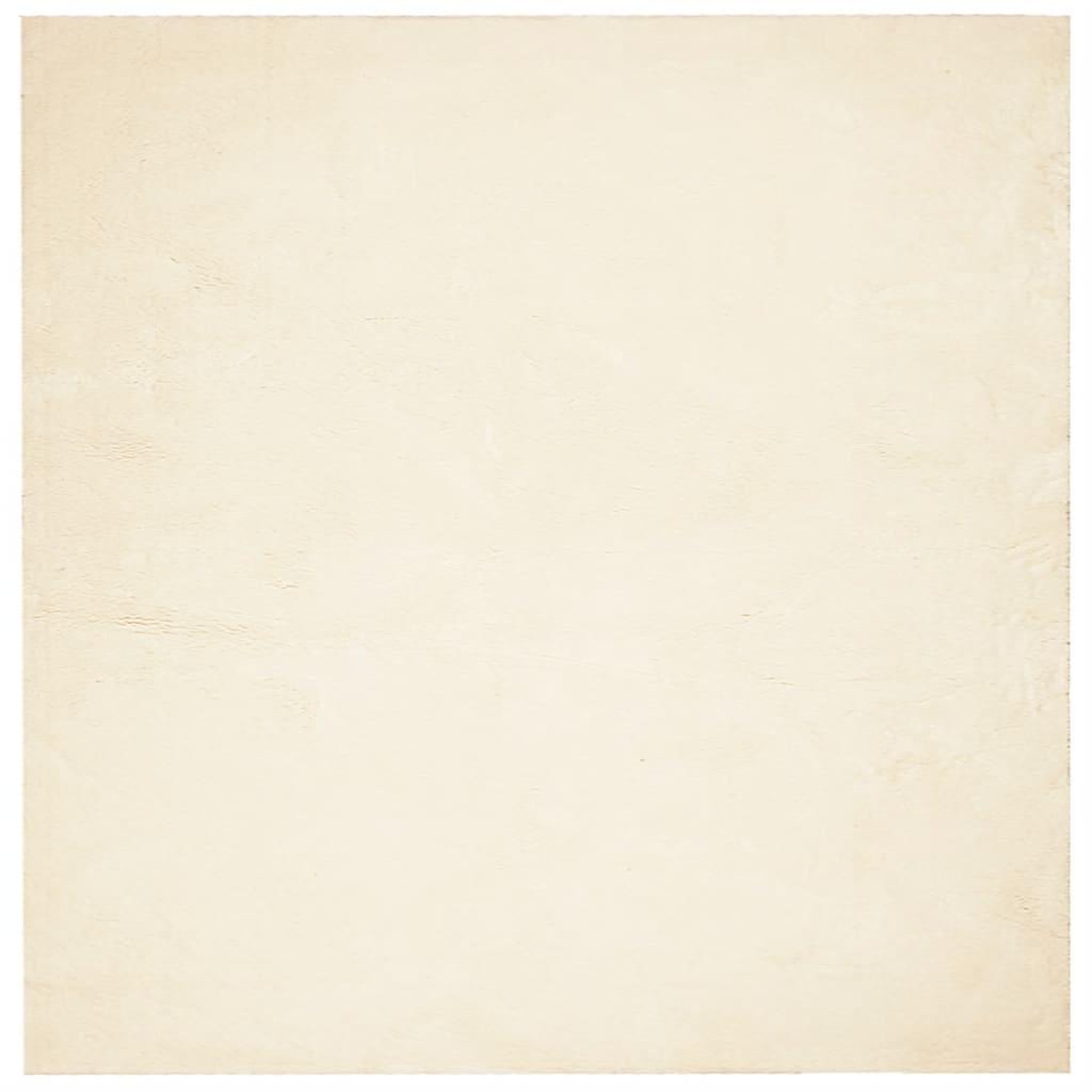 Voir la diapositive 2 : VIDAXL Tapis HUARTE a poils courts doux et lavable creme 120x120 cm