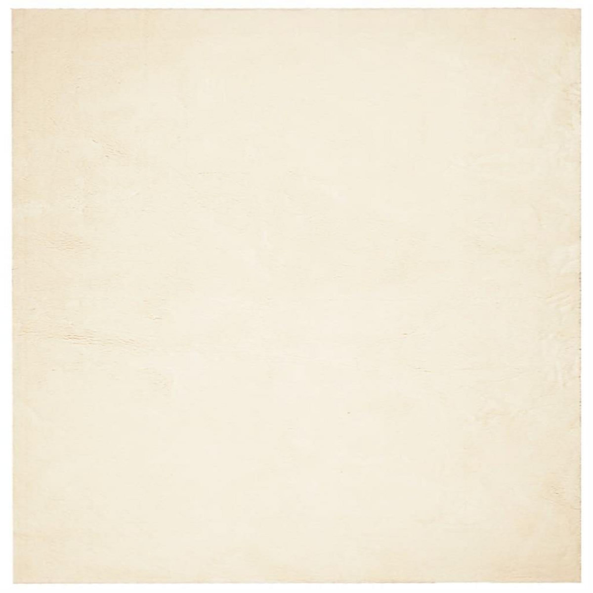 VIDAXL Tapis HUARTE a poils courts doux et lavable creme 120x120 cm