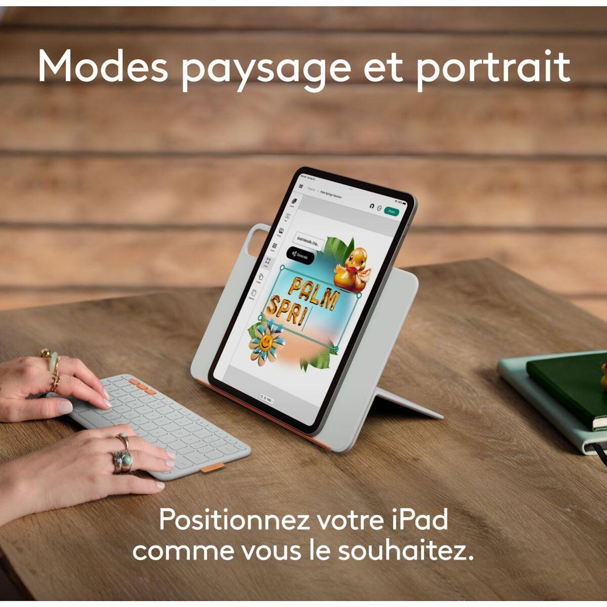 Logitech Etui FLIP FOLIO 11 GREY IPAD PRO