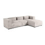 Voir la diapositive 2 : LISA DESIGN Stella - canapé d'angle droit - 4 places - en fausse fourrure