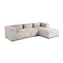 Voir la diapositive 2 : LISA DESIGN Stella - canapé d'angle droit - 4 places - en fausse fourrure
