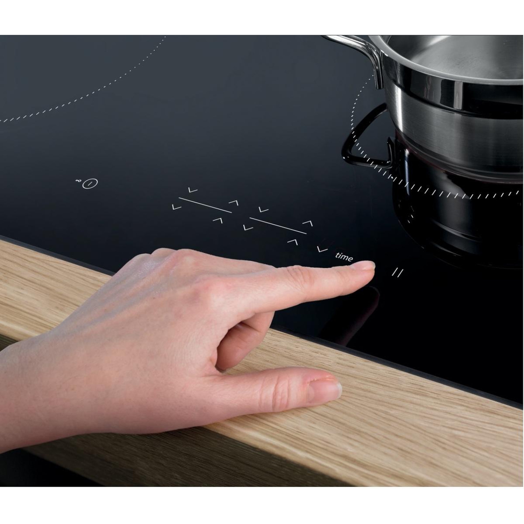 Voir la diapositive 4 : Hisense Table de cuisson vitrocéramique 60cm 4 feux 6000w noir - e6431cb
