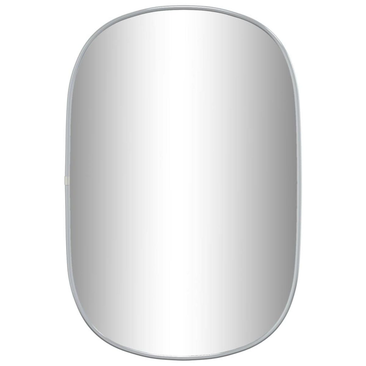 VIDAXL Miroir mural Argente 60x40 cm