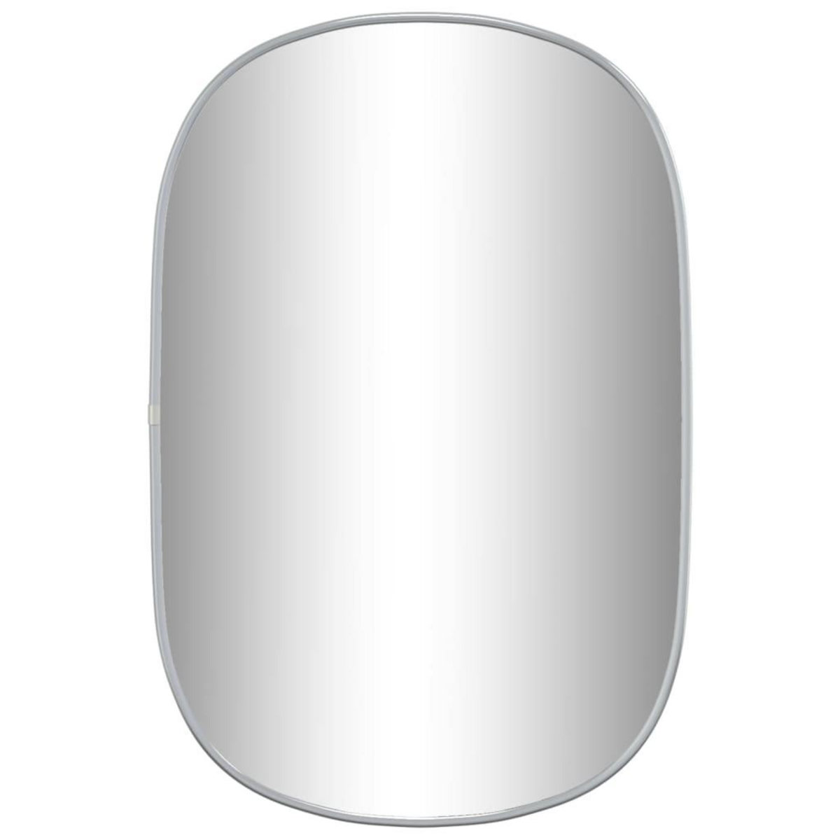 VIDAXL Miroir mural Argente 60x40 cm