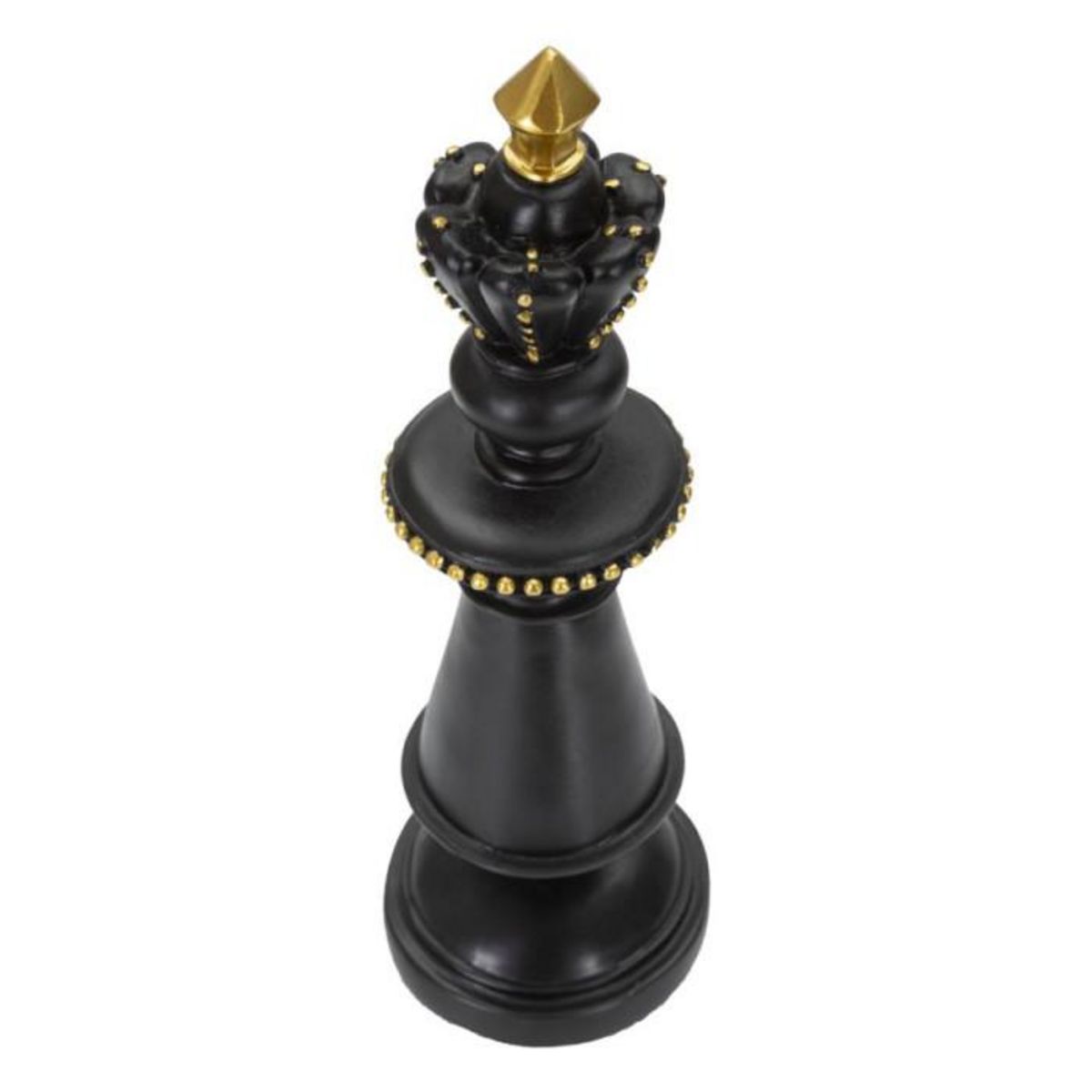 Paris Prix Pièce d'Échec Déco en Résine  Roi  32cm Noir