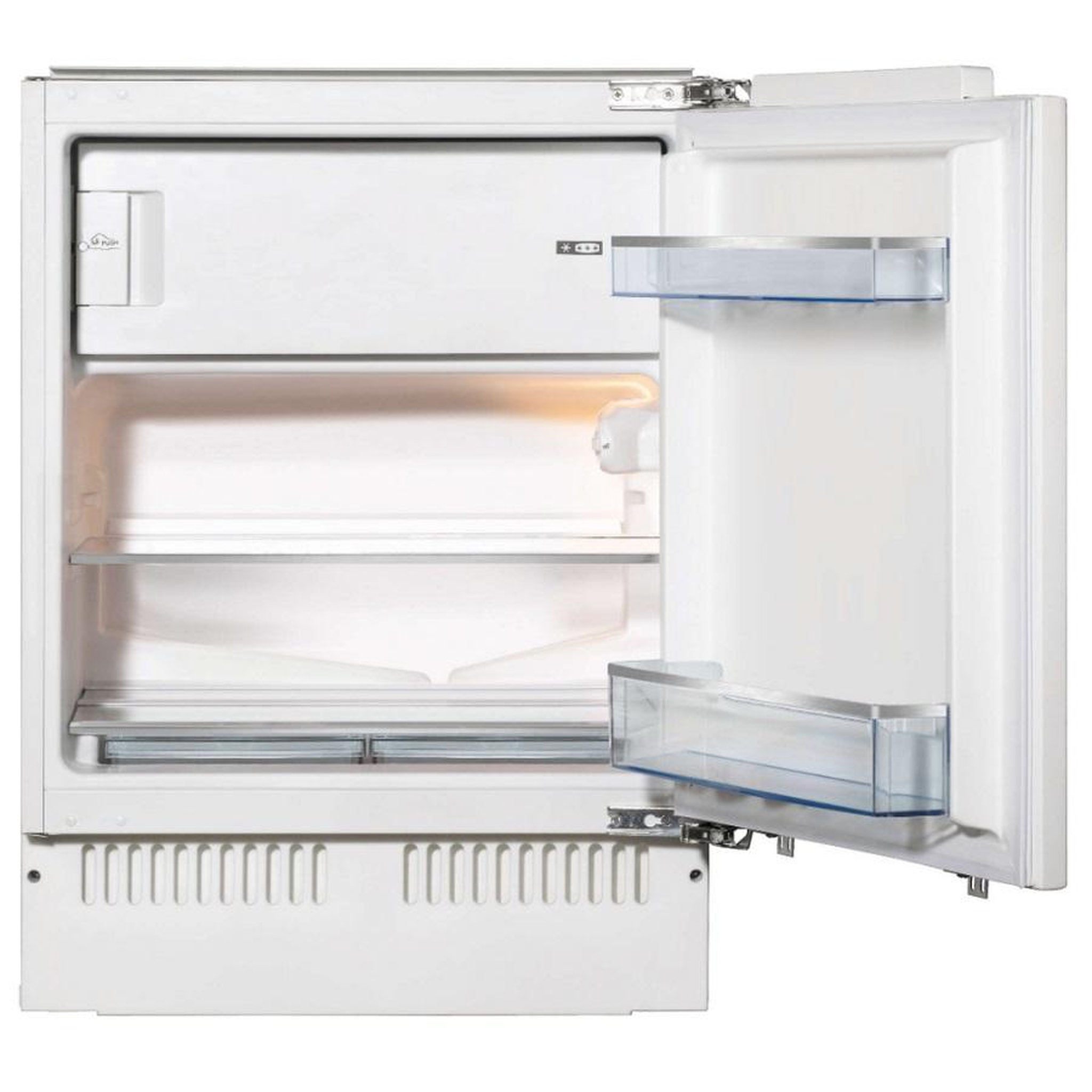 Voir la diapositive 3 : Amica Réfrigérateur 1 porte intégrable à pantographe 111l - ab1112