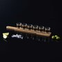 Voir la diapositive 5 : COOK CONCEPT Verre Shooter 6pcs support acacia M8