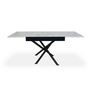 Voir la diapositive 2 : Paris Prix Table à Manger Extensible  Freida  90-180cm Blanc