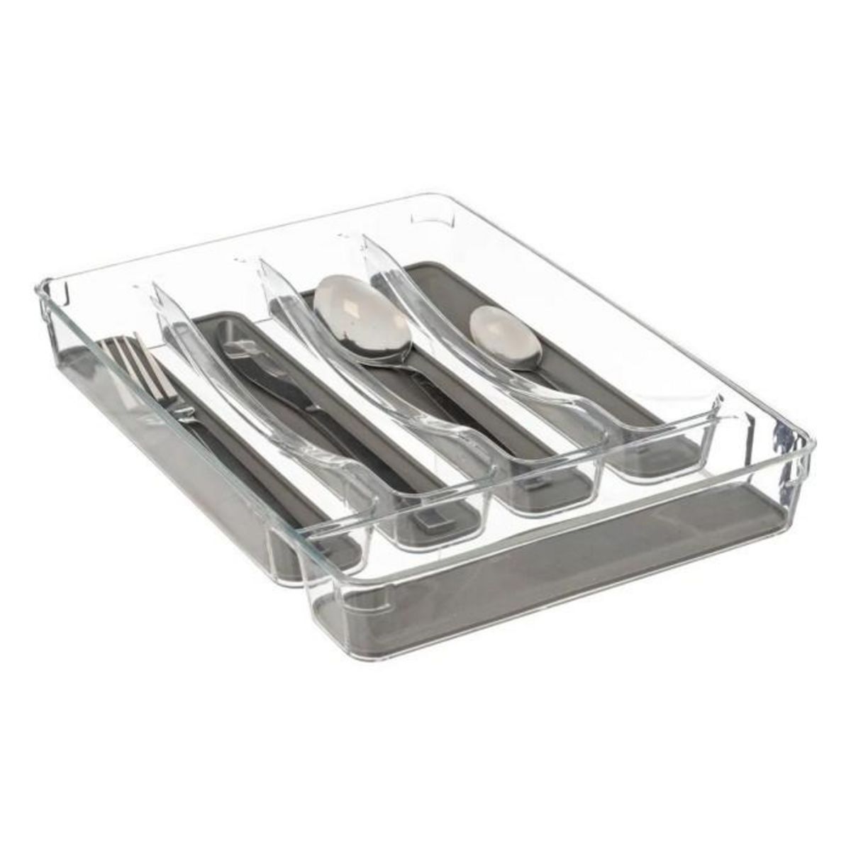 SECRET DE GOURMET Mènagère 24 Pièces en Inox  Loma  32cm Argent