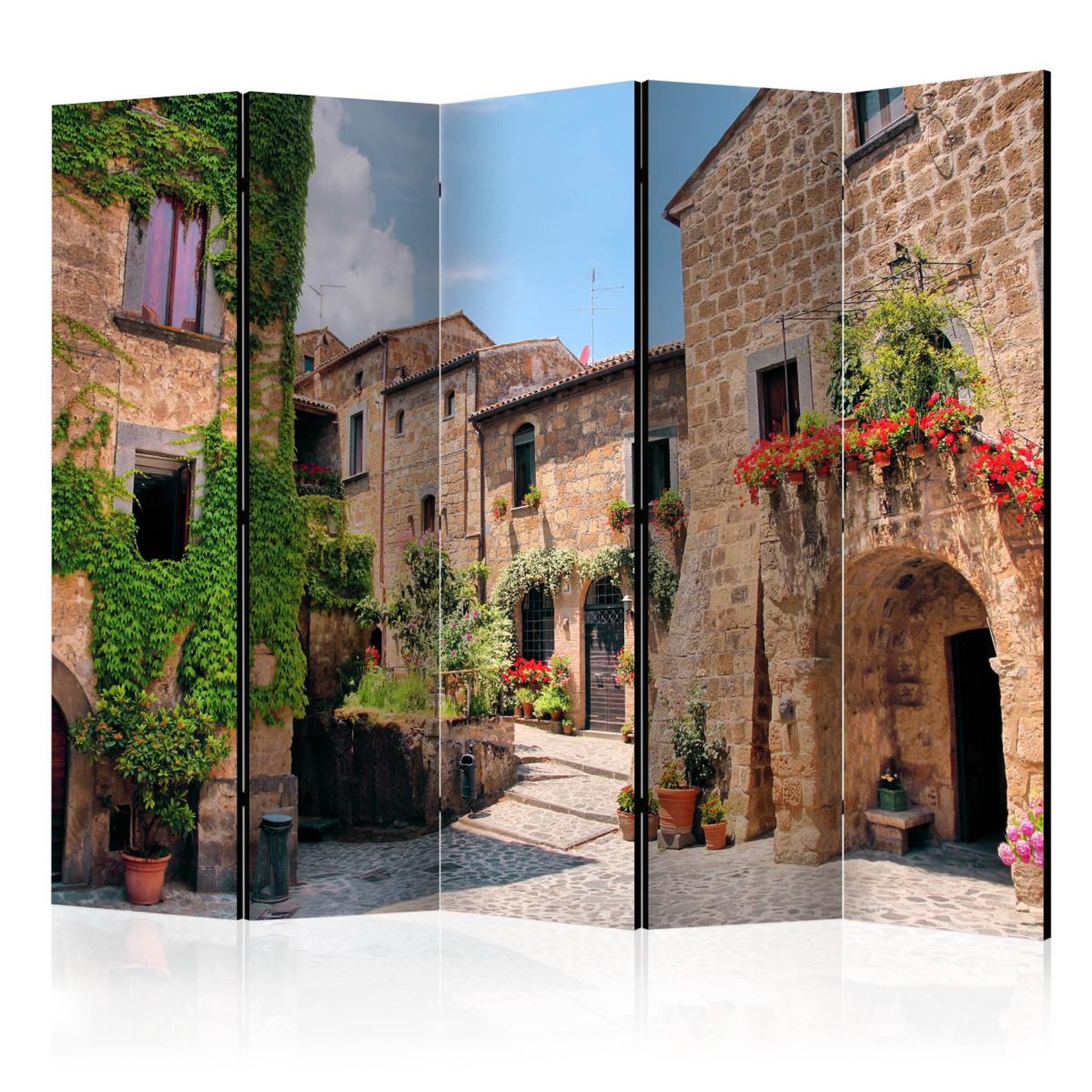 Paris Prix Paravent 5 volets  tuscan alley  172x225cm