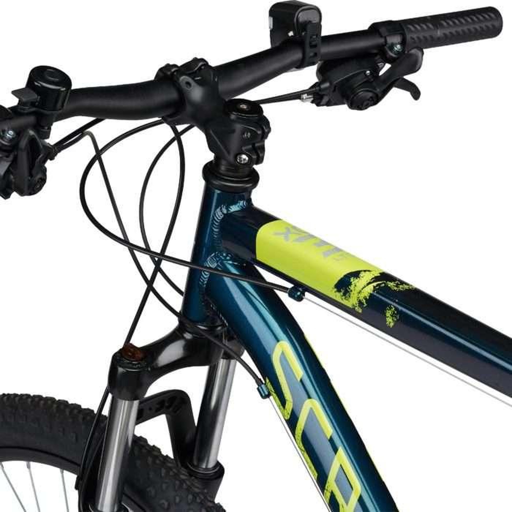 Voir la diapositive 4 : SCRAPPER Vélo VTT 27,5'' Rigide Homme Alu  Scrapper XC 3.1 LTD  - Double Freins à Disque - 21 vitesses - Fourche télescopique - Equipé Shimano