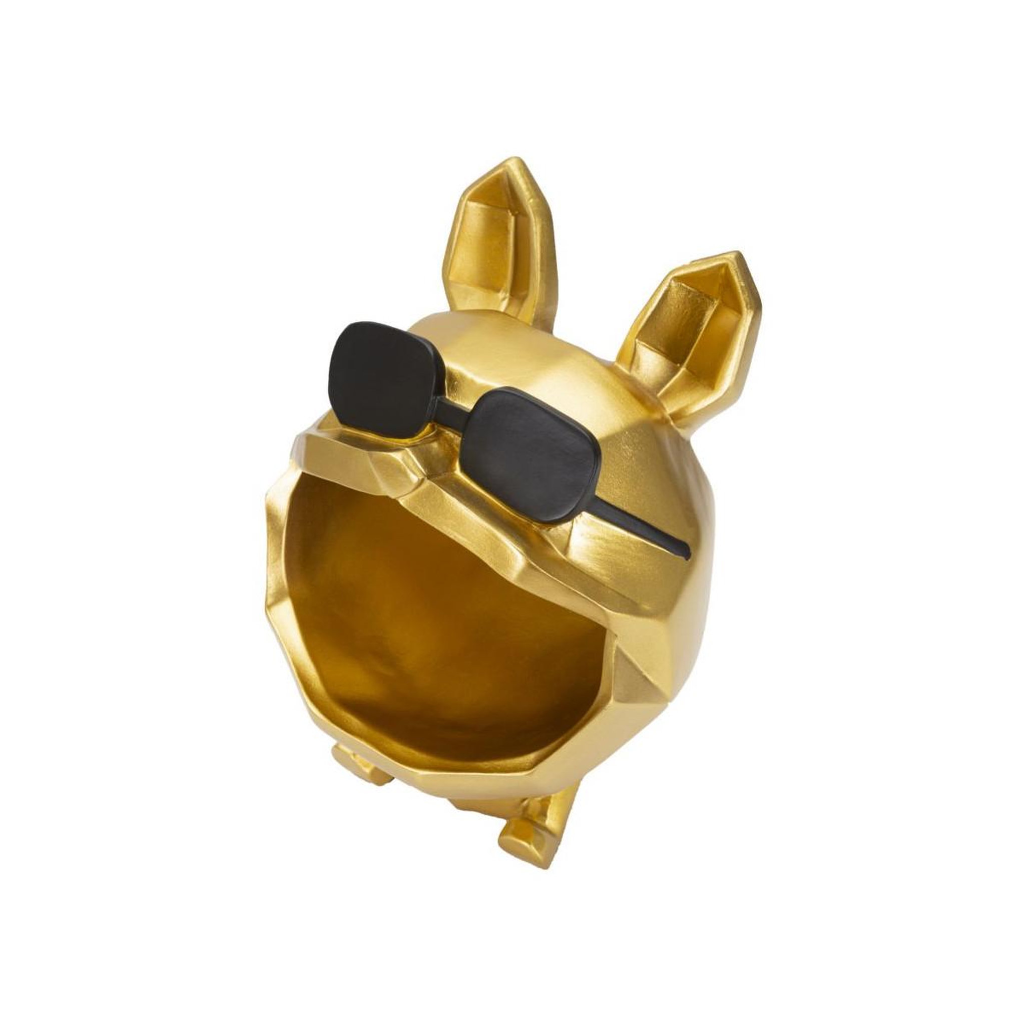 Voir la diapositive 4 : Paris Prix Vide-poche statuette  chien  23cm or