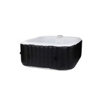 Ospazia Spa gonflable 6 places carré - Ospazia - Dimensions : 185 x 185 cm - Filtre et bâche inclus
