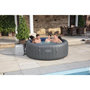 Voir la diapositive 3 : BESTWAY Spa gonflable BESTWAY - Lay-Z-Spa Santorini - 5 a 7 places -Rond (Livré avec 5 appuie-tete rembourrés + 2 LED a eau ColorJet)