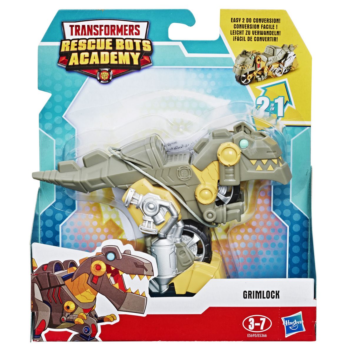 HASBRO Robot secouriste transformable 12 cm - Transformers Rescue Bots Academy