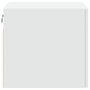 Voir la diapositive 5 : VIDAXL Armoire murale blanc 45x42,5x40 cm bois d'ingenierie