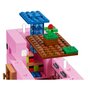 LEGO Minecraft 21170 - La Maison Cochon, Jouet de Construction, avec Figurine Creeper