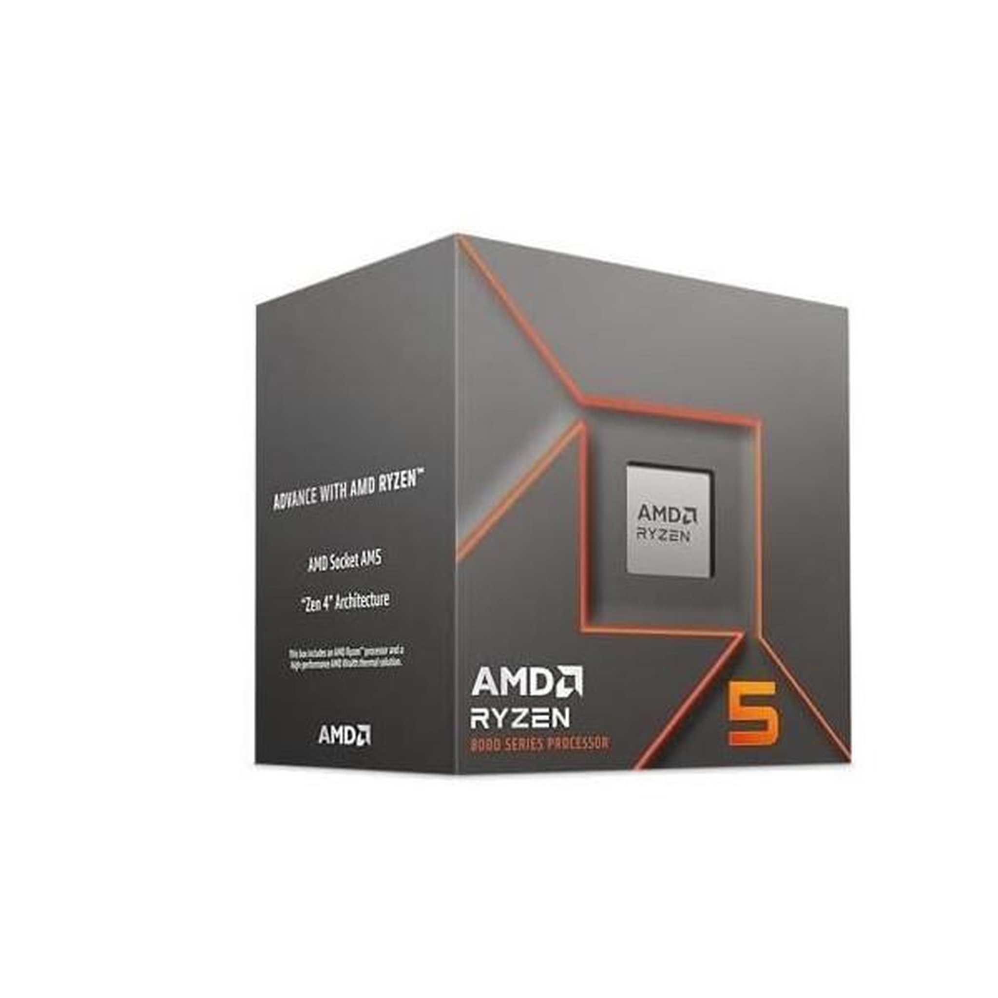 Voir la diapositive 3 : AMD Processeur - AMD - Ryzen 5 8400F 6-Core (100-100001591BOX)