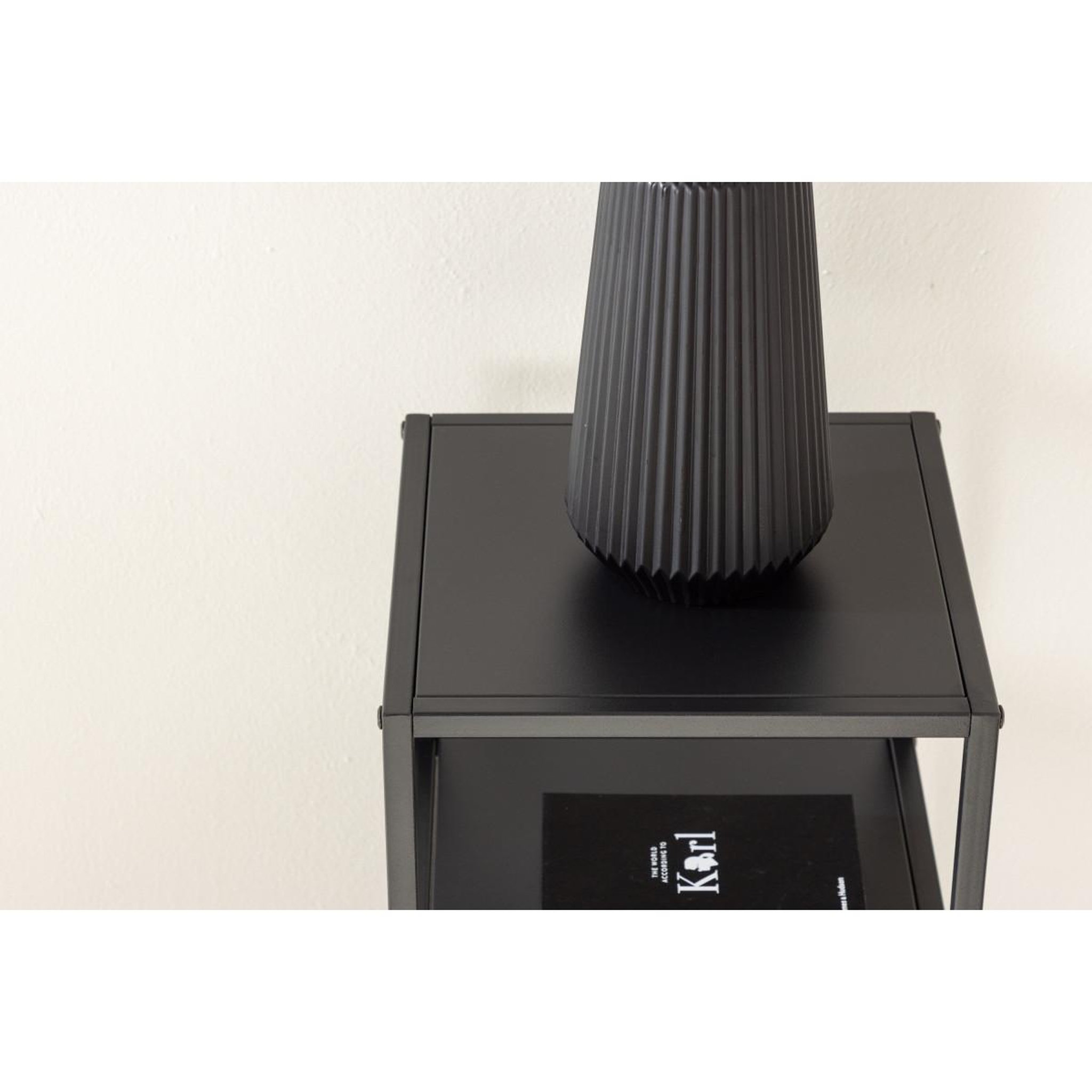 Voir la diapositive 6 : Paris Prix Table d'appoint en métal  punta arenas  60cm noir
