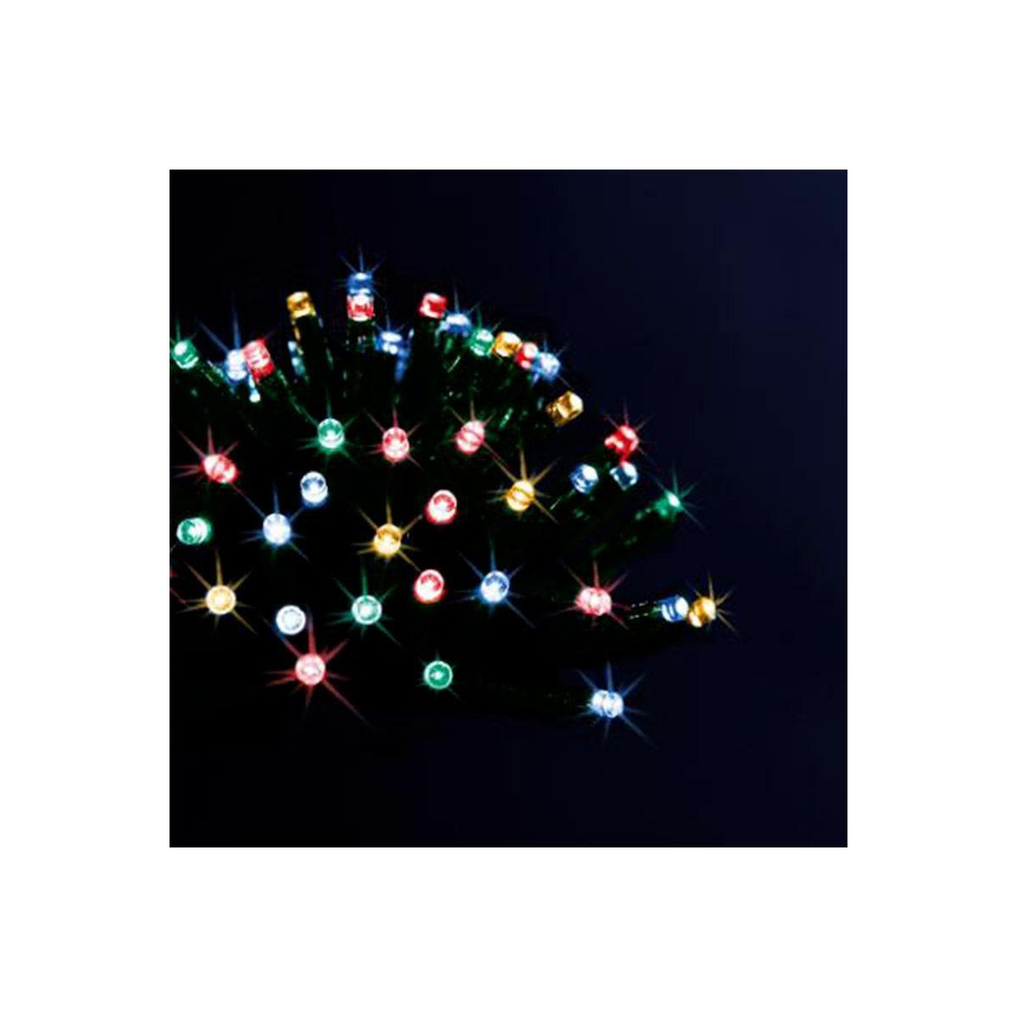 Voir la diapositive 1 : FEERIC LIGHT & CHRISTMAS Guirlande Lumineuse Extérieur  Solaire  10m Multicolore