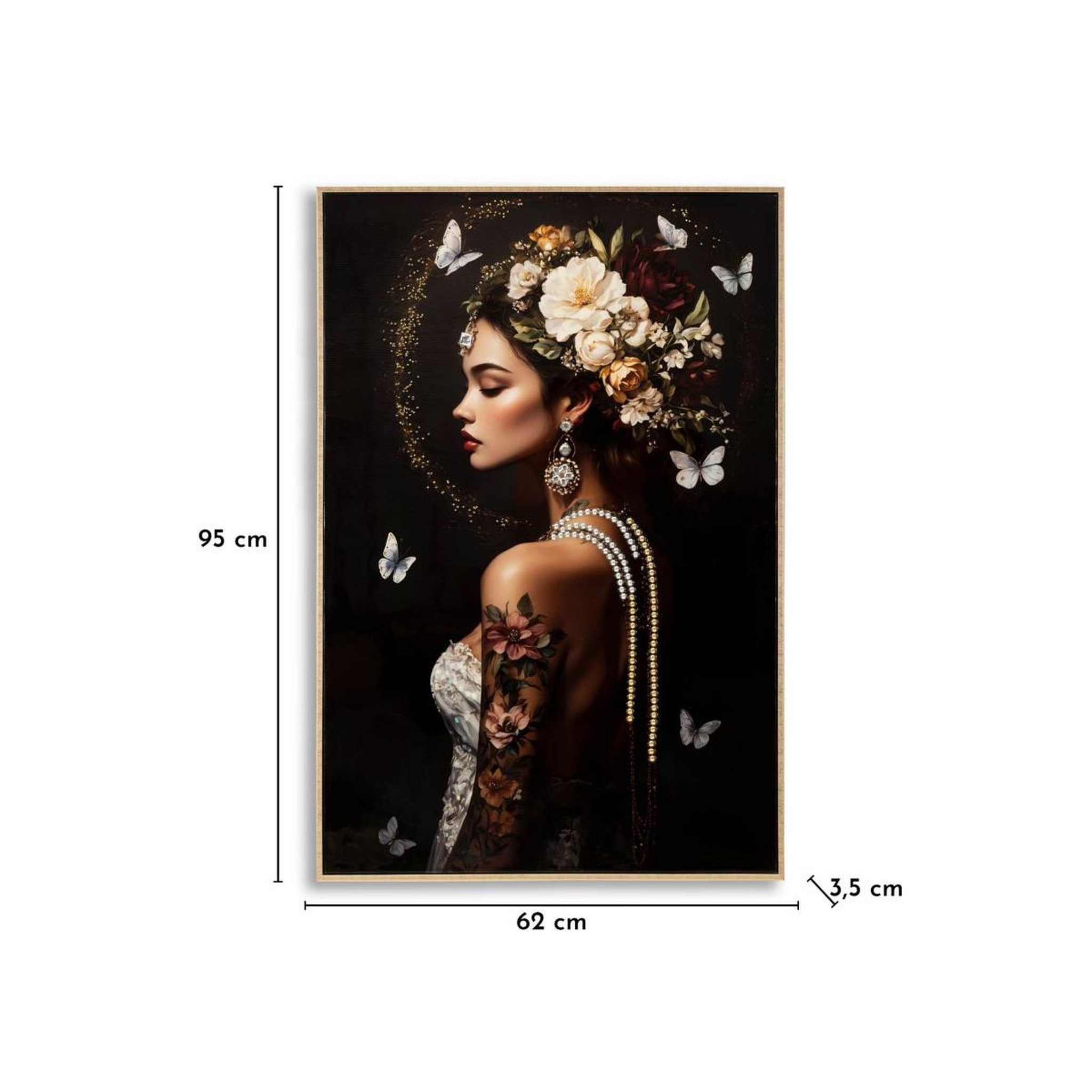 Voir la diapositive 6 : Paris Prix Tableau imprimé  persian ii  62x92cm multicolore