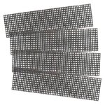 MAXICRAFT 4 mailles abrasives carbure silicium (grain 180 - 320)