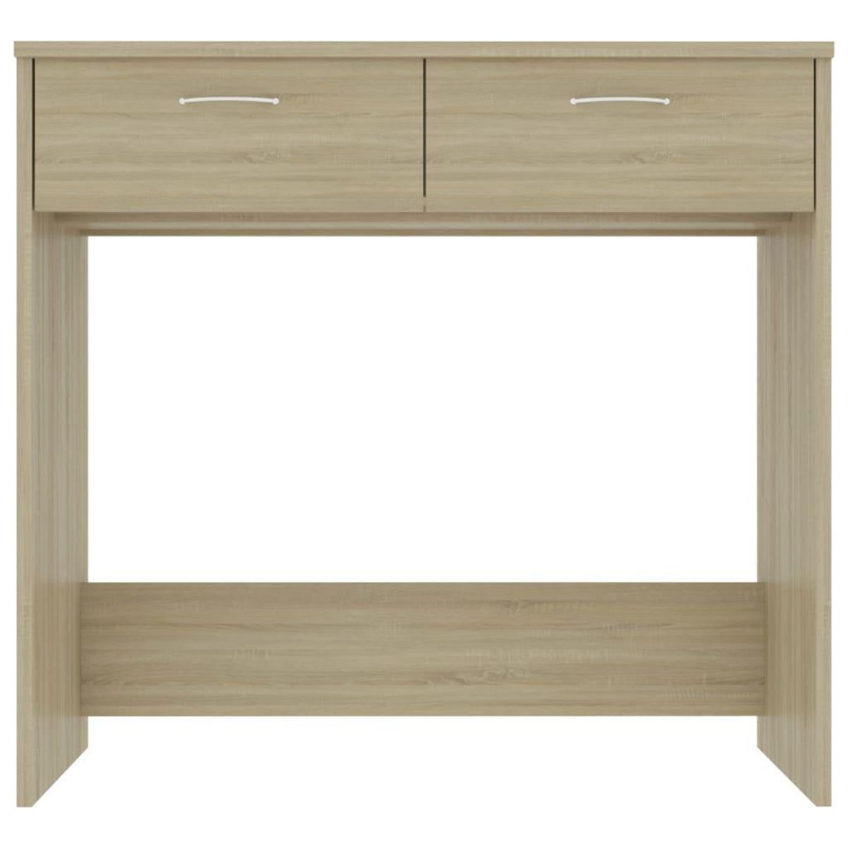 VIDAXL Bureau Chene Sonoma 80x40x75 cm Agglomere