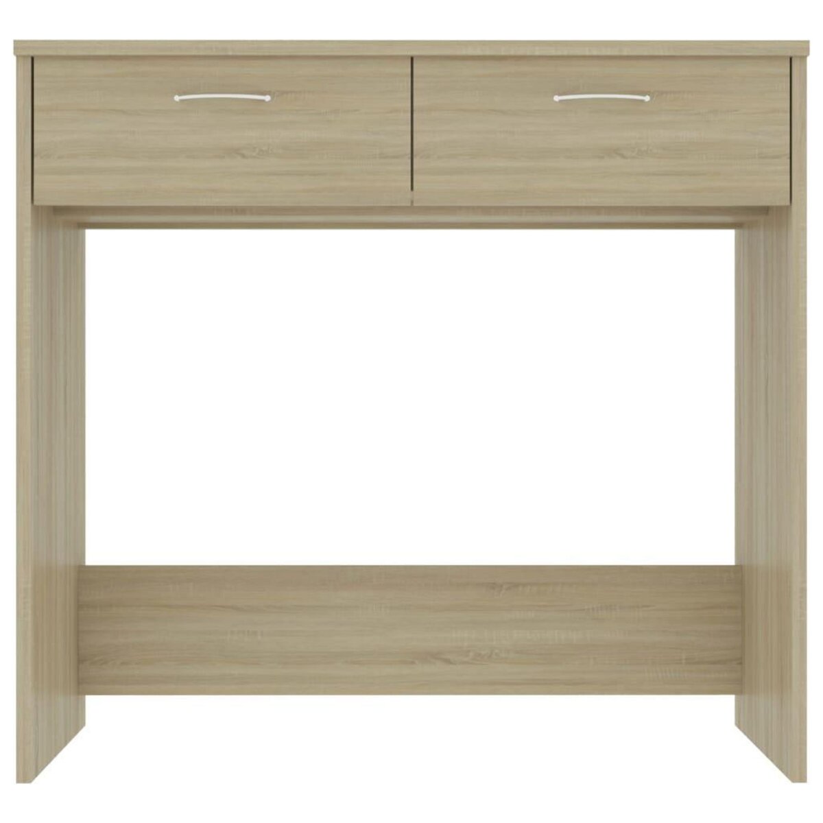 VIDAXL Bureau Chene Sonoma 80x40x75 cm Agglomere