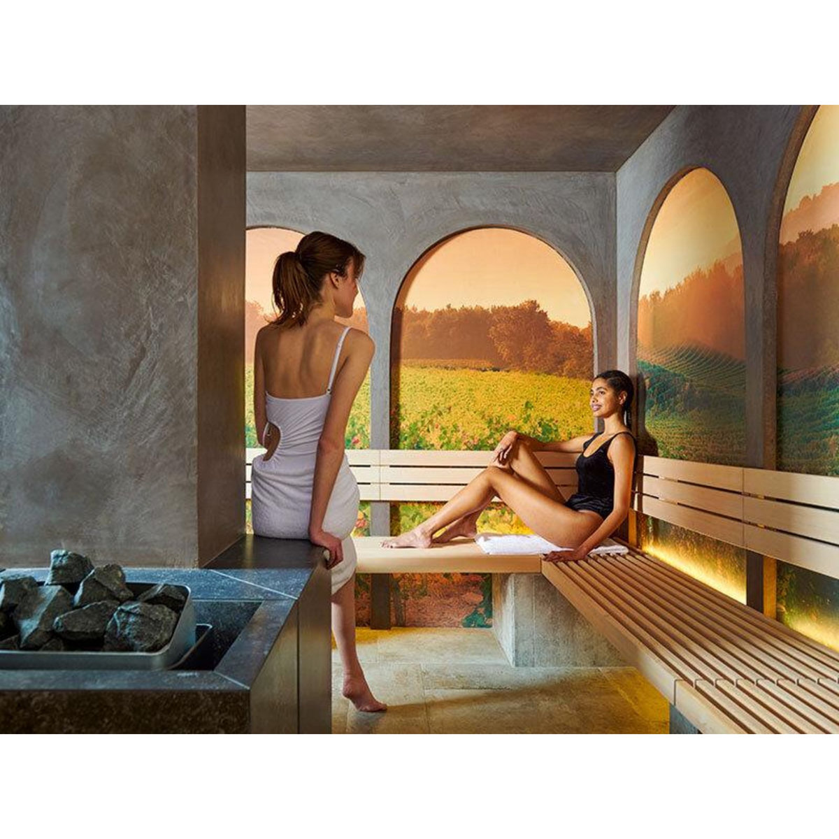 Smartbox Séjour relaxant en Italie : 2 jours au QC Termegarda avec accès au spa - Coffret Cadeau Séjour