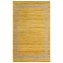 Voir la diapositive 1 : VIDAXL Tapis fait a la main jute jaune 160x230 cm
