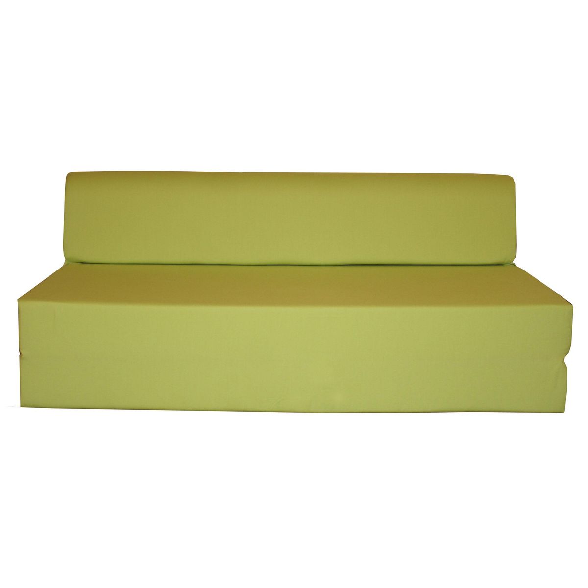 Chauffeuse convertible 1 place en tissu uni CHAPI