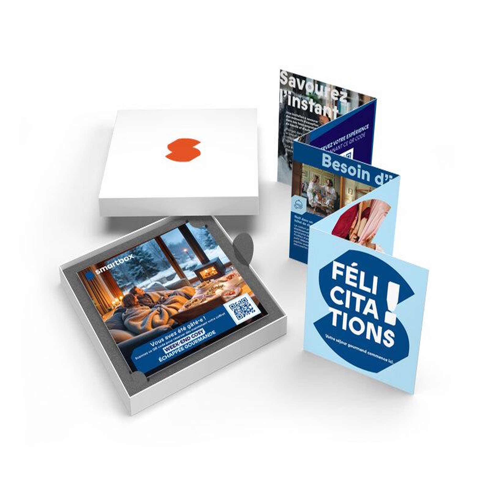 Voir la diapositive 2 : Smartbox Week-end cosy - échappée gourmande - coffret cadeau séjour