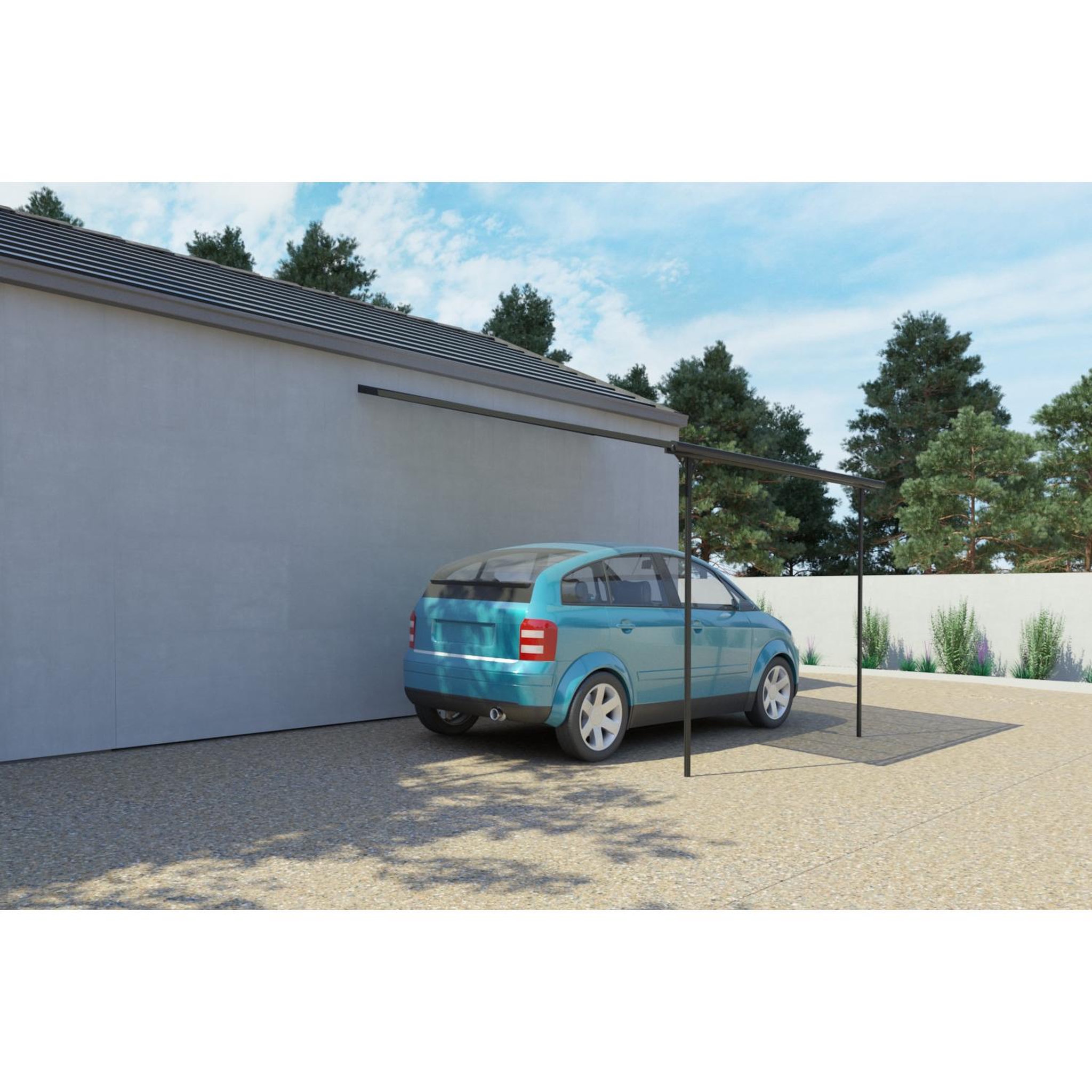 Voir la diapositive 6 : CONCEPT USINE Tonnelle murale 1144 m² en aluminium ferrato