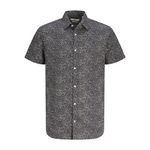 Jack & Jones Chemise Greige à Motifs Homme Jack & Jones Blasummer. Coloris disponibles : Gris