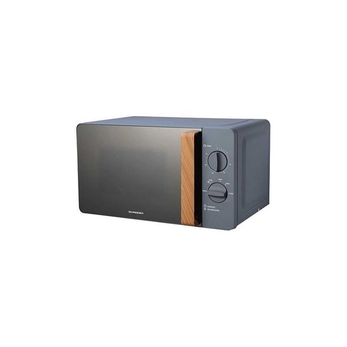SCHNEIDER Micro-ondes 20l Jord Gris Bois Scmwn20smg Schneider