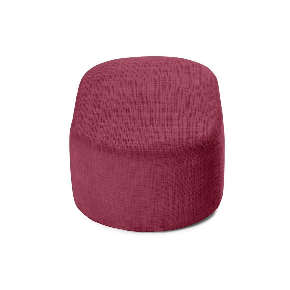 BEST MOBILIER Miro - pouf en velours texturé