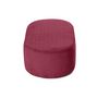 Voir la diapositive 4 : BEST MOBILIER Miro - pouf en velours texturé
