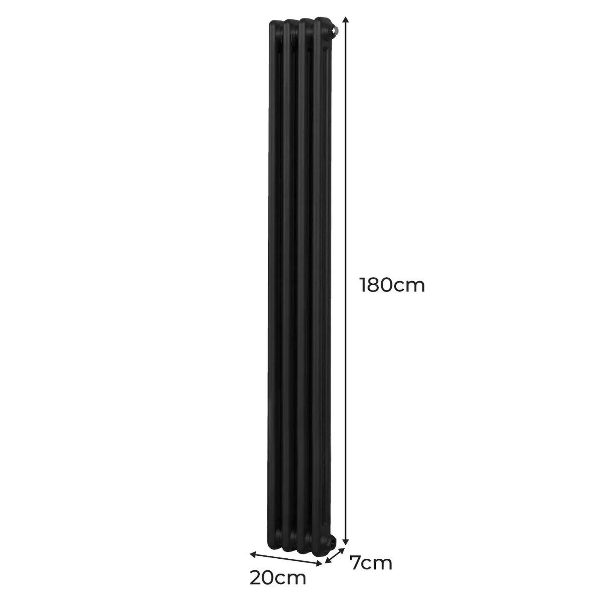 Voir la diapositive 5 : MONSTERSHOP Radiateur traditionnel à 2 colonnes – 1800 x 202 mm